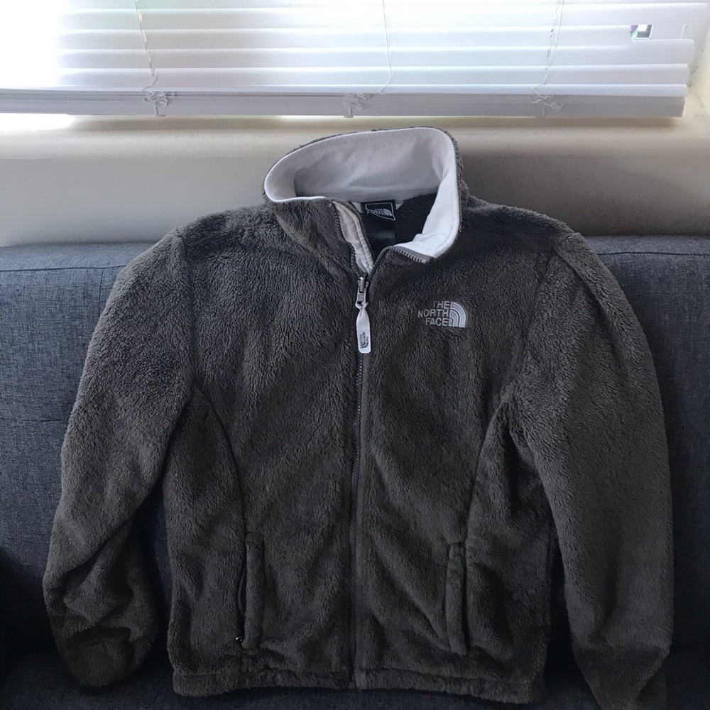 The north face fur jacket